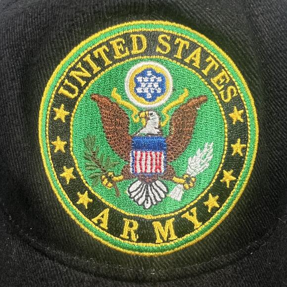 United States Army Hat Cap Strap Back Mens Scrambled Eggs Veteran Military - Picture 4 of 12